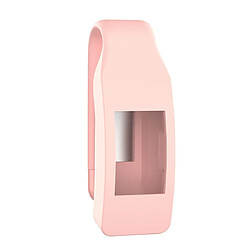 Wewoo Protection écran Étui de en silicone pour bouton Clip Smart Watch Fitbit Inspire / HR / Ace 2 Rose 