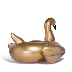 Avis Wewoo Bouée Anneau flottant gonflable en forme de cygne de natte d'or, taille gonflée: 190 x 190 x 130cm