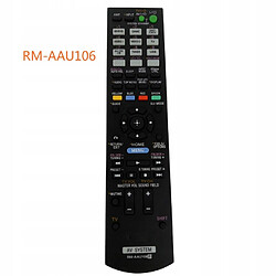 GUPBOO Télécommande Universelle de Rechange pour Sony AV RECIVER télécommande RM-AAU106 RMAAU104 pour S