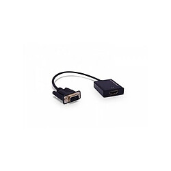 Adaptateur HDMI vers VGA 3GO C132 Prise Mâle Prise Femelle