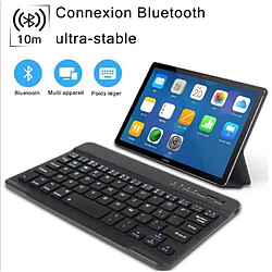 Tech Discount TD® tablette iPad clavier français Bluetooth et souris ultra mince