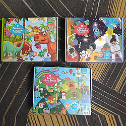 Universal Puzzle éducatif de 180 pièces pour les enfants Puzzle animaux et plantes pas cher