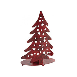 Aubry Gaspard Photophore sapin de Noël en métal Taille 2.