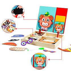 Avis Universal Puzzle magnétique en bois pour enfants Tableau à dessiner Puzzle Conte de fées Bébé Éducation Apprentissage Jouets Cadeaux |