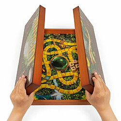 Jeu d'ambiance Games Jumanji Plateau de jeu en bois Nouvelle Edition