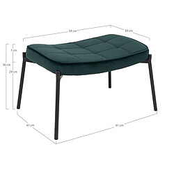 EPIKASA Tabouret Glasgow pas cher