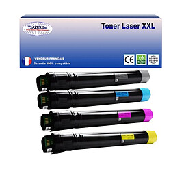 Lot de 4 Toners compatibles Xerox WorkCentre 7120, 7120S, 7120T - T3AZUR 