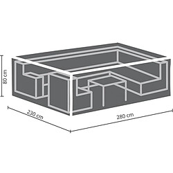 Perel Housse D'Extérieur Pour Salon De Jardin - Xl