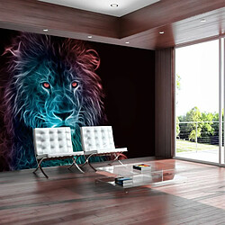 Paris Prix Papier Peint Abstract Lion Rainbow 105 x 150 cm