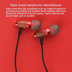 Acheter Wewoo Ecouteur Kit Mains libre rouge pour iPhone, iPad, Galaxy, Huawei, Xiaomi, LG, HTC et autres smartphones TPE Écouteurs intra-auriculaires avec microphone,