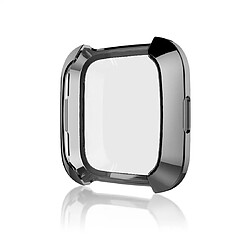 Wewoo Protection écran Étui de en TPU Smart Watch Soft pour Fitbit Versa Noir 