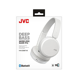 JVC HA-S35BT Casque Sans fil Arceau Appels/Musique Micro-USB Bluetooth Blanc