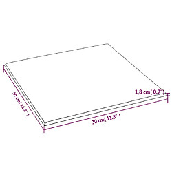 vidaXL Panneaux muraux 12 pcs Crème 30x30 cm Velours 1,08 m² pas cher