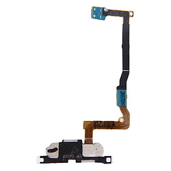 Wewoo Pour Samsung Galaxy Alpha / blanc G850F pièce détachée Home Button avec remplacement de Câble flexible Flex Cable