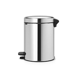 Poubelle à pédale 5l brilliant steel - 112621 - BRABANTIA