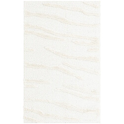 Hadorn Tapis shaggy 185x125 Blanc Thun Tribus