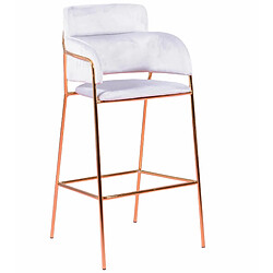 Nest Dream Tabouret design recouvert de velours et pieds dorés - Cruiser