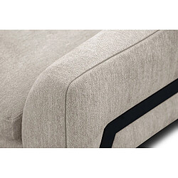 Avis Courtois Laville Canapé d'angle gauche 4 places tissu beige - Winter