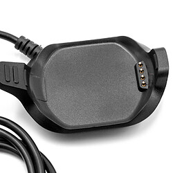 vhbw Câble de charge 95cm Station de charge pour Garmin Approach S5, S6 smartwatch Câble de données