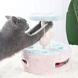 Arbre à chat, Chat Griffoir Chat Meubles avec Balançant Jouets Chats Centre D'activités pour Jouer Se Détendre et Dormir pas cher