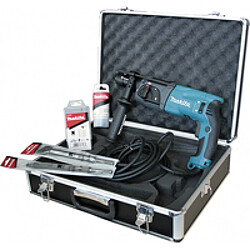 Perforateur burineur SDS-Plus 780W 24 mm livré en coffret aluminium MAKITA HR2470TX1