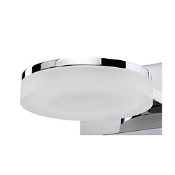 Luminaire Center Applique murale LED Nimbus Blanc givré, chrome poli pas cher