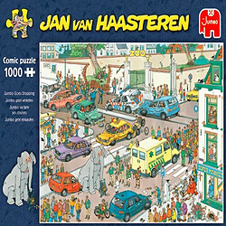 Avis Jumbo Spiele- Jan Van Haasteren-Jumbo geht einkaufen-1000 Teile Jeu de Puzzle, 20028, Multicolore