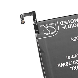 vhbw Batterie remplacement pour Xiaomi BM51 pour smartphone (5400mAh, 3,85V, Li-polymère)