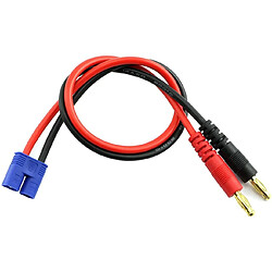 Connecteur de câble de charge avec connexion EC3 Prise banane 4,0 mm, couleur bleu rouge noir 