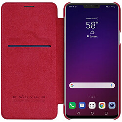 Acheter Etui en PU rouge pour votre LG V40 ThinQ