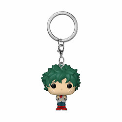 Porte-clés Funko Pop : My Hero Academia - Deku en uniforme scolaire, multicolore, 2 pouces