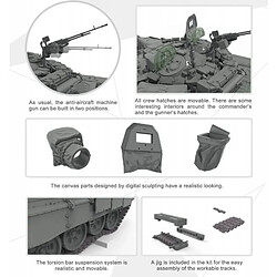 Acheter Meng Maquette Char Russian Main Battle Tank T-72b3