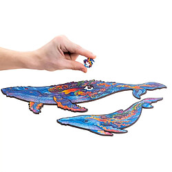 Acheter UNIDRAGON Puzzle en bois 172 pcs Milky Whales Moyen 33x20 cm