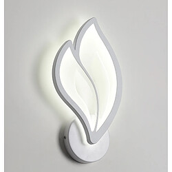 Stoex Applique Murale Led, Applique Murale Créative, Applique Murale Moderne en Acrylique Pour Chambre À Coucher, Couloir, Salon, Bureau - Blanc Froid