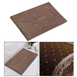 Avis Tapis De Salle De Bain Tapis De Douche Tapis Absorbants Antidérapants Marron-40x60cm