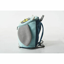 Avis Cartable Crochetts Turquoise 25 x 27 x 13 cm Hibou