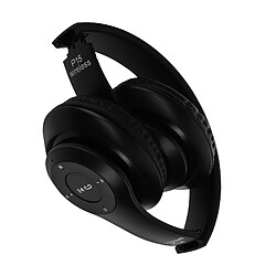 Avizar Casque Audio Sans Fil Bluetooth 4.0/jack 3.5 mm micro-SD P15 Noir