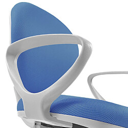 Chaise pour enfant / Chaise de bureau pour enfant KID COLOUR G1 Tissu Bleu hjh OFFICE