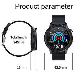 Acheter Yonis Montre Connectée Etanche IP68 Ecran Couleur 1.3 Pouces Moniteur Oxygène Sanguin Température Corporelle