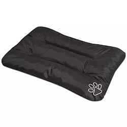 Helloshop26 Matelas pour chiens 90 x 60 x 8 cm noir 02_0001595 