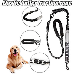 Acheter Universal Laisse pour chien à saut à l'élastique avec corde en nylon réflecteur élastique lourde traitée en mousse pour éviter les blessures aux bras.