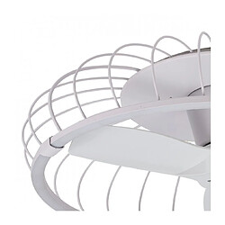 Avis Luminaire Center Plafonnier ventilateur Nature blanc 1 ampoule 21cm