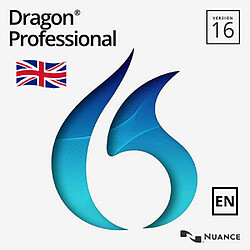 Nuance [Version Anglais] - Dragon Professional 16 - Licence perpétuelle - 1 poste - A télécharger