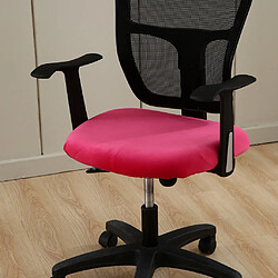 Acheter Housse Velours Stretch Pour Housse De Siège De Protecteur De Chaise De Bureau Rosy