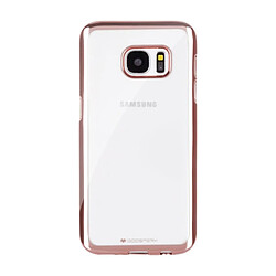 Mercury RING2 - Coque pour Samsung Galaxy S7 Edge (Or Rose)