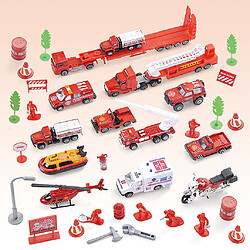 Véhicules DiCast,Toy Cars,Fire Rescue Vehicle,Boys Toys,Voitures métalliques Jouets,garçons cadeau,Véhicules Incendie, jouet Incendie,Base Incendie,Toy Soldiers ,Figurines Incendie