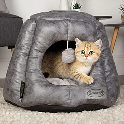 Scruffs & Tramps Scruffs &amp; Tramps Lit pour chats Knightsbridge 48x38 cm Gris pas cher