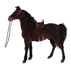 Modèle de cheval de guerre à l'échelle 1/6 représentant un soldat noir 1 / 6ème Soldat Scène de Guerre bricolage