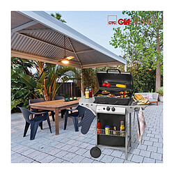 Acheter Barbecue à gaz et Gril Clatronic GG 3590 Silver Noir