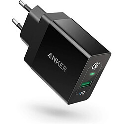 Anker Chargeur Secteur Powerport+1 USB-A Quick Charge 3.0 et PowerIQ 18W Noir